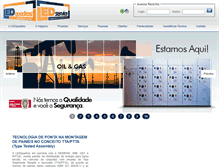 Tablet Screenshot of ledquadros.com.br